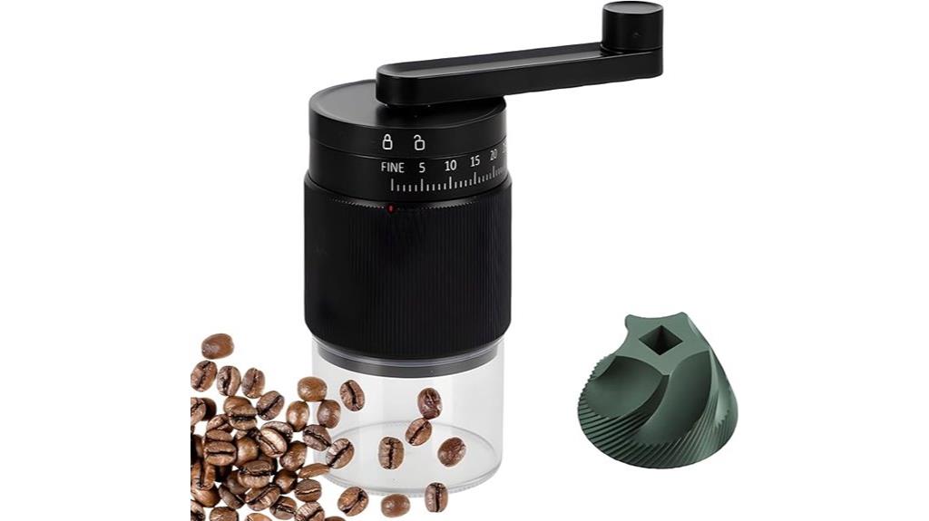 ceramic burr hand grinder
