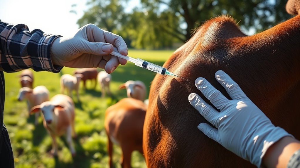 choose appropriate livestock vaccines