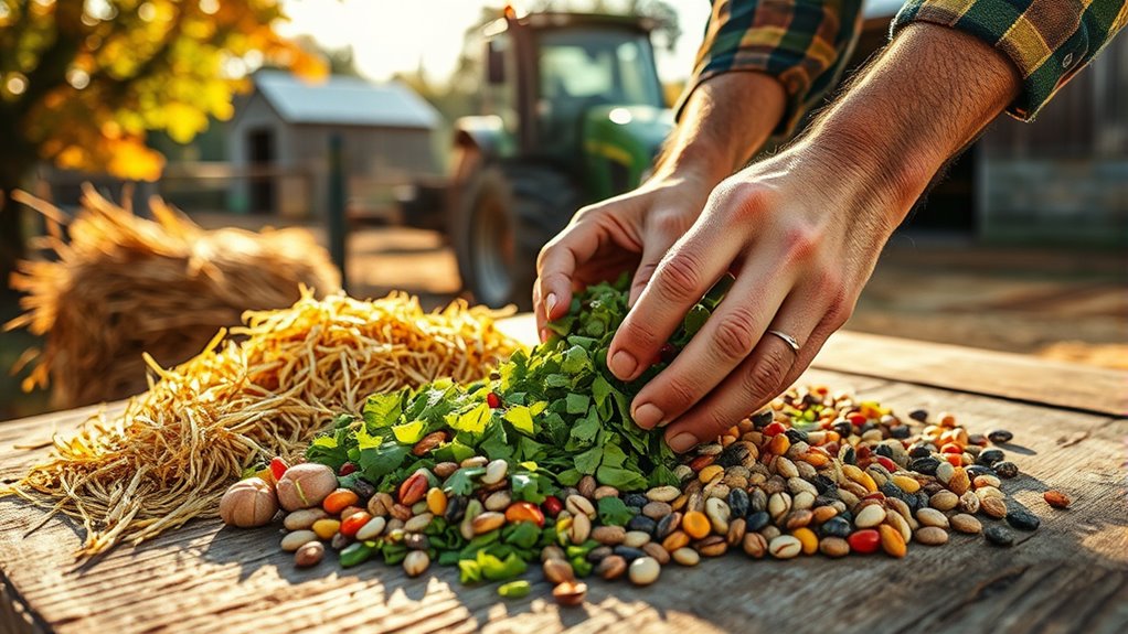 choose nutrient rich autumn feed