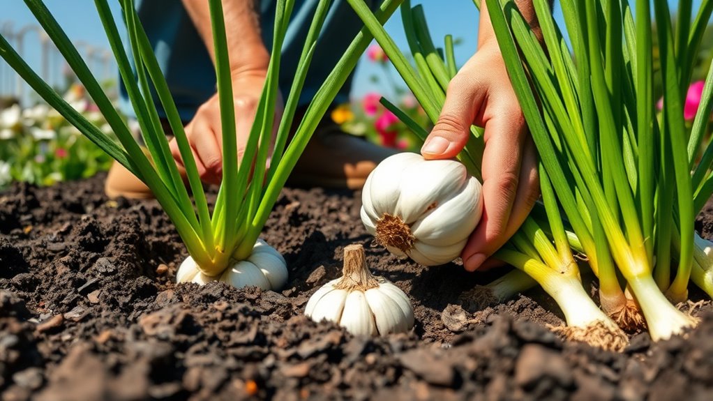 choose suitable garlic onions