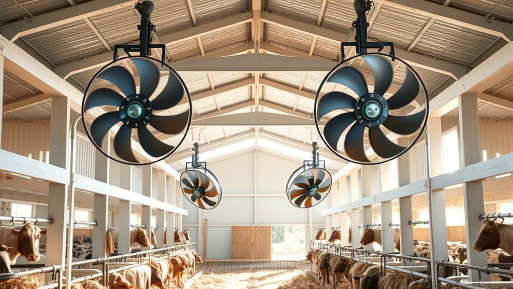 choosing efficient barn fans