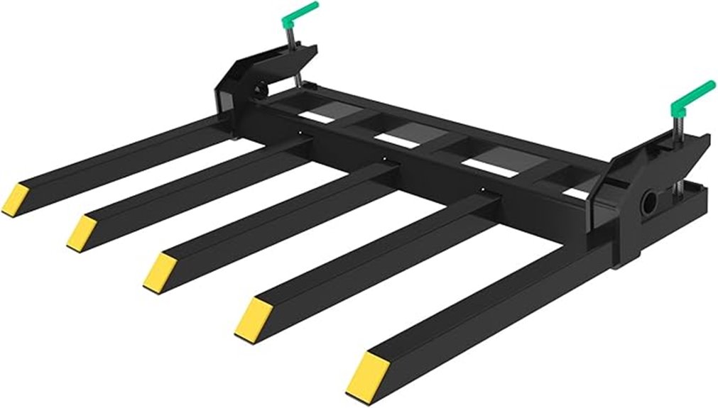 clamp on debris forks