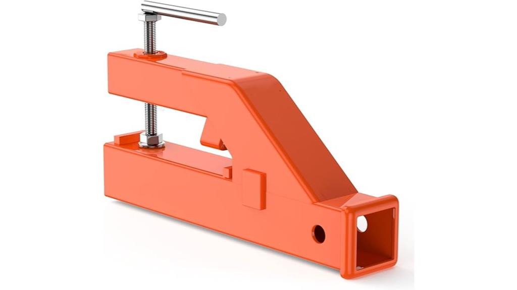 clamp on loader hitch