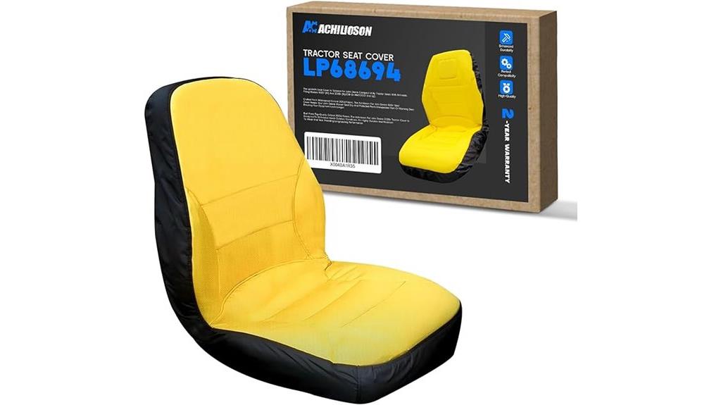 compact utility tractor seat cover