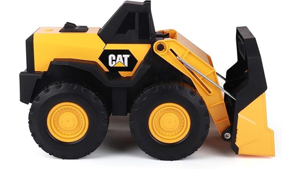 construction toy with steel