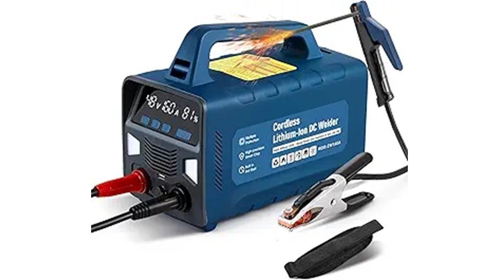 cordless welding machine battery