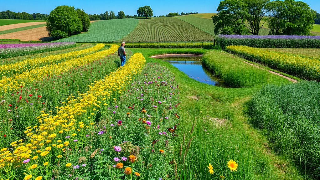 create diverse beneficial habitats