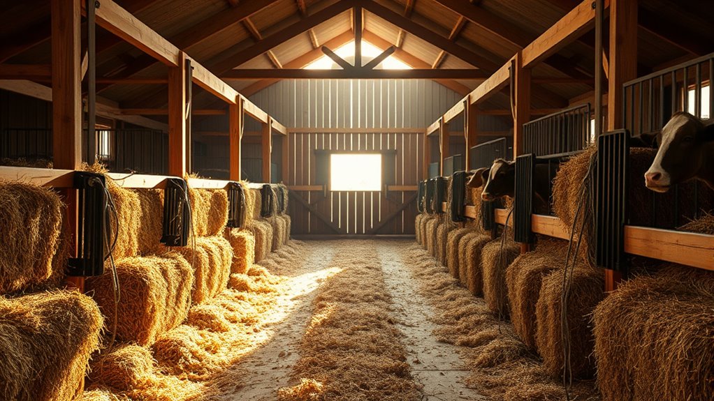 create internal wind barriers