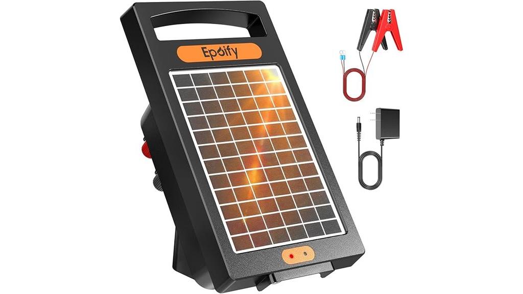 day night 10 mile fence charger