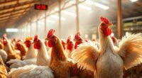 detecting poultry heat stress