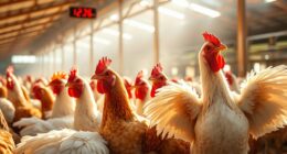 detecting poultry heat stress