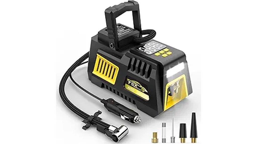 digital auto shut off inflator
