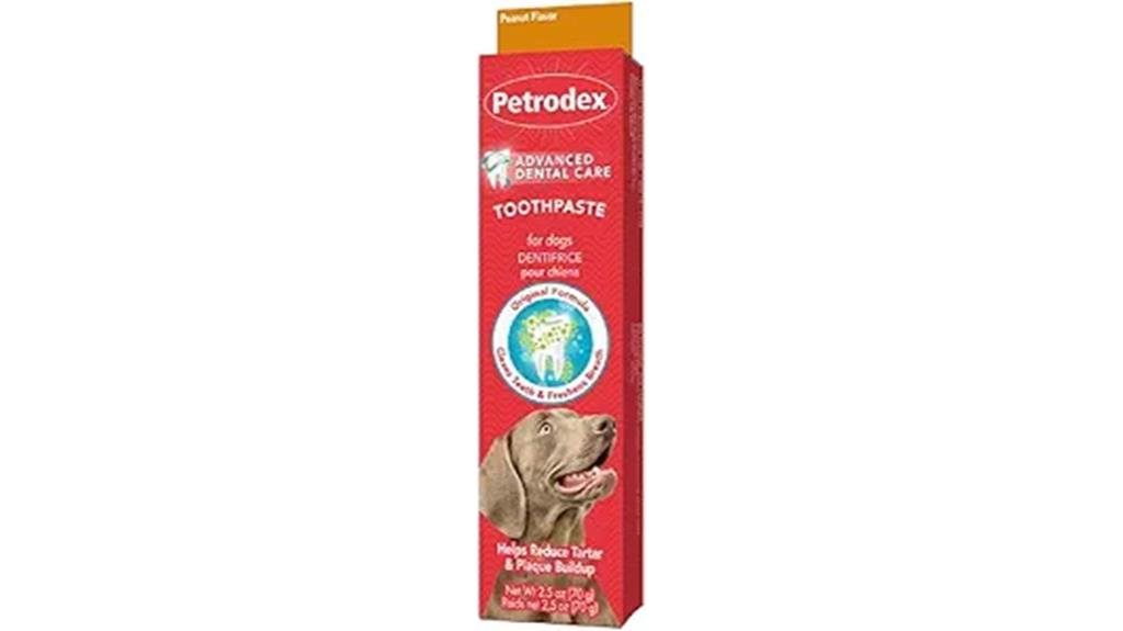 dog dental health toothpaste