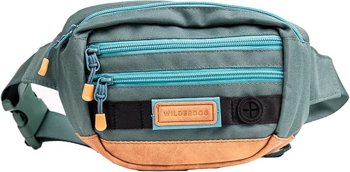dog fanny pack with dispenser