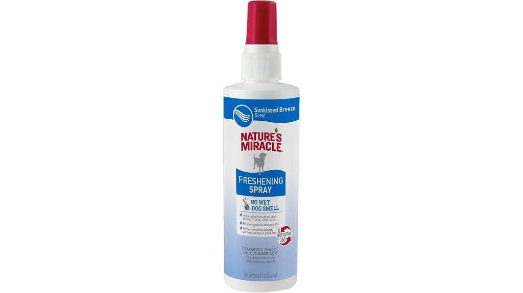 dog freshening spray