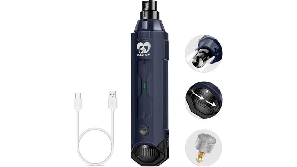 dog nail grinder 6 speed