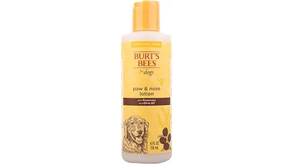dog paw and nose lotion