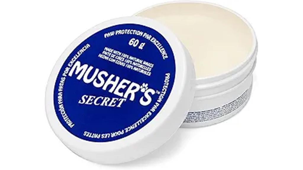 dog paw wax protection