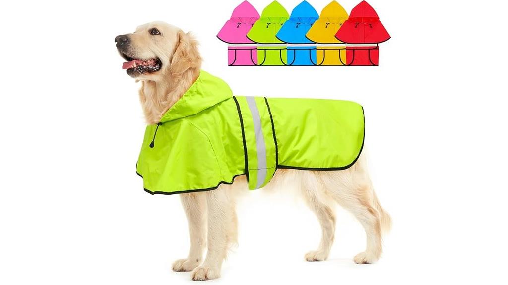 dog raincoat with hood