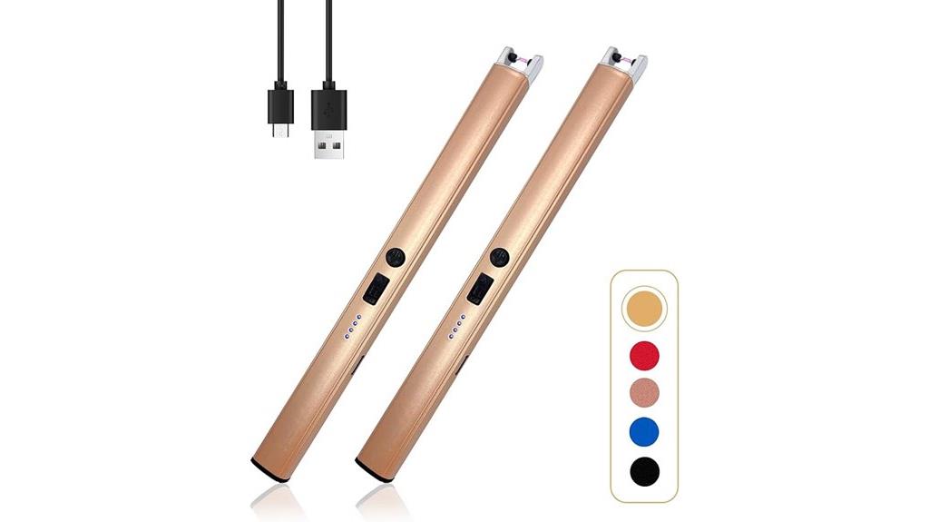 dual electric candle lighters