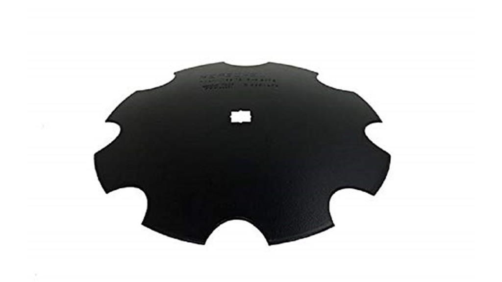 dual punched notched disc
