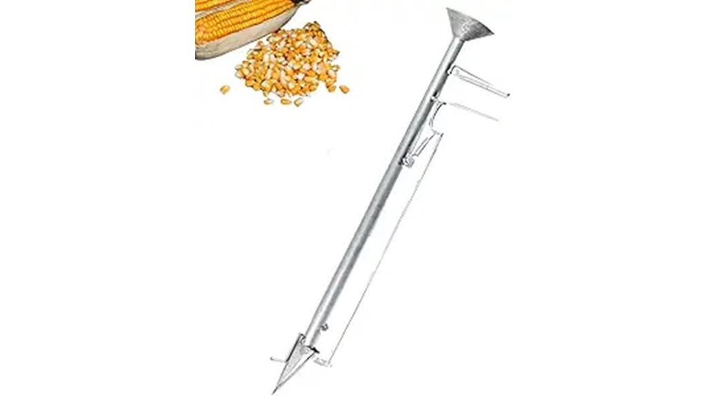 dual purpose garden seeder
