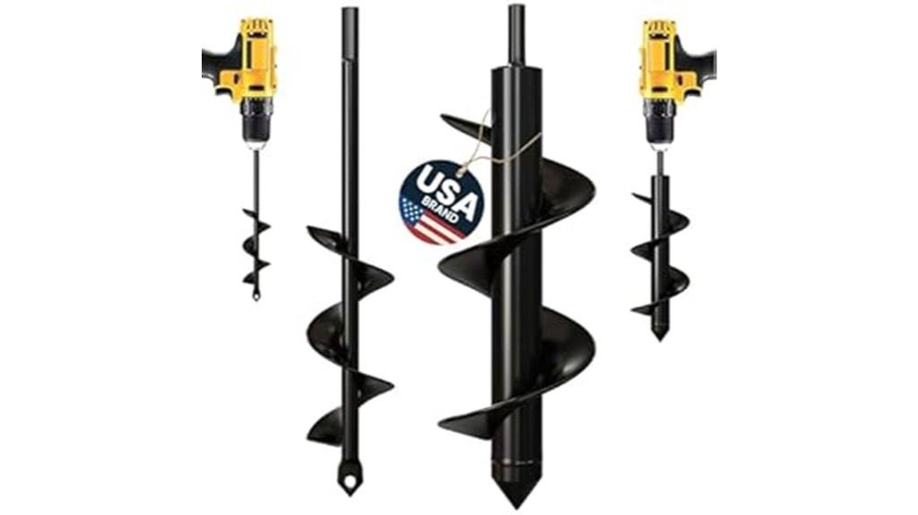 dual size planting auger