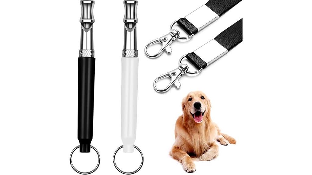 dual ultrasonic dog whistles
