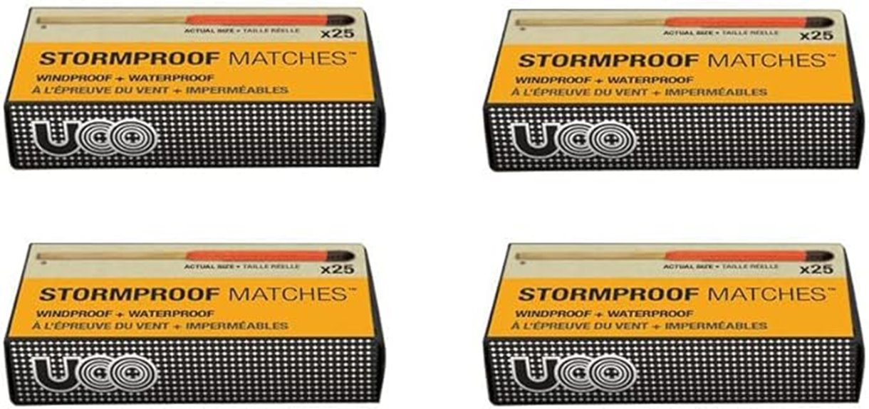 durable outdoor match pack