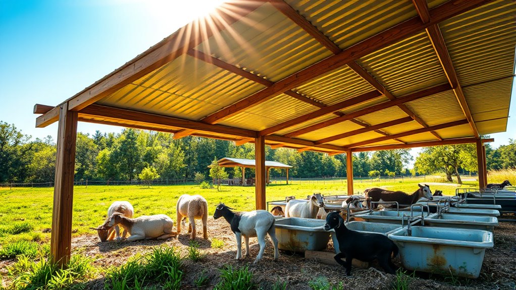 effective animal shade design