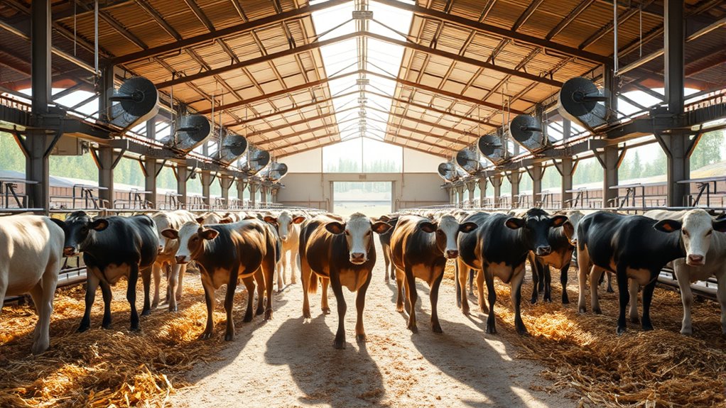 effective livestock air circulation
