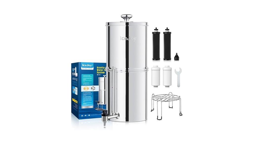 eight stage water filtration
