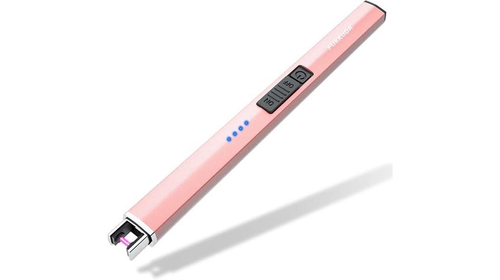 electric candle lighter with safety