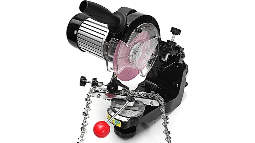 electric chainsaw blade grinder