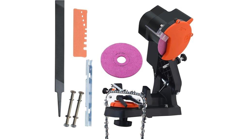 electric chainsaw blade sharpener