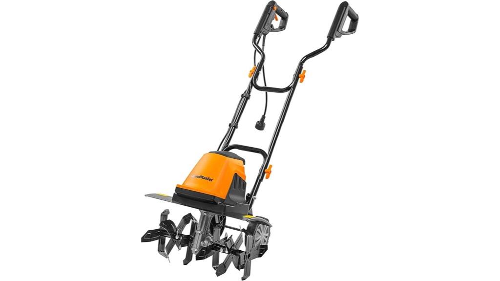 electric tiller with 13 5 amp
