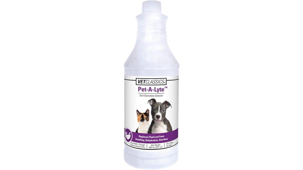 electrolyte solution for pets