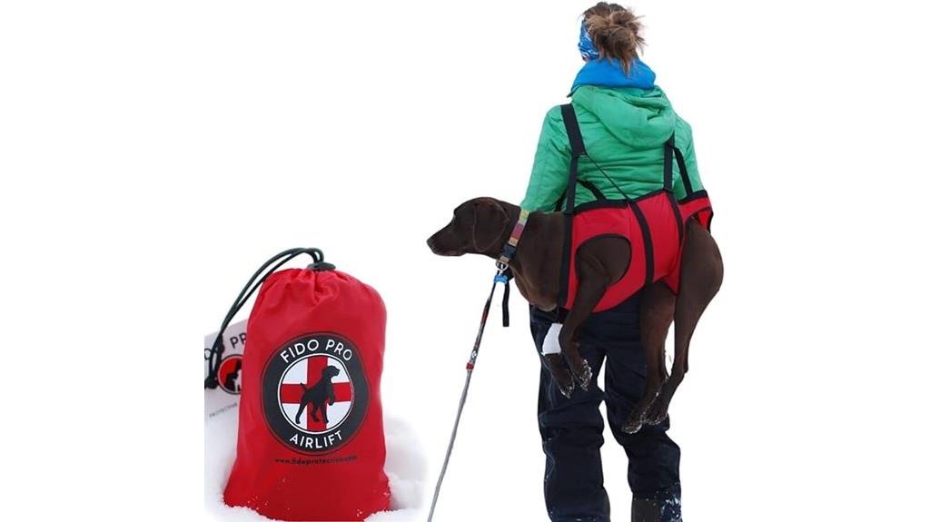 emergency dog rescue sling