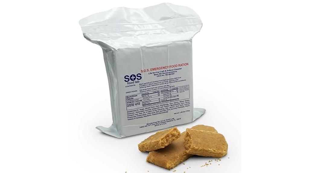 emergency food bar supply