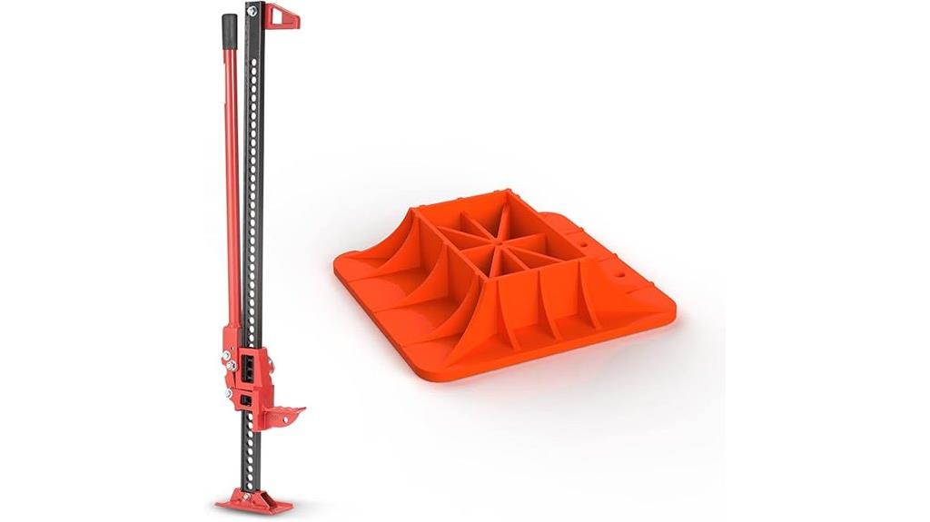 farm jack with base