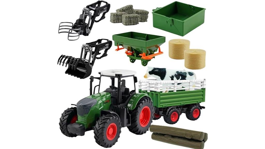 farm toy tractor set