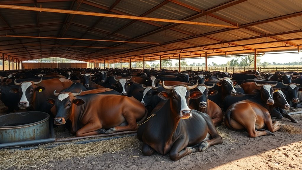 feed livestock during cooler hours