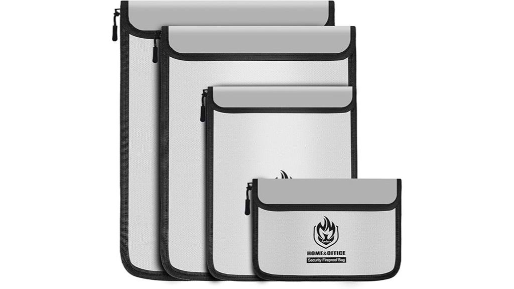 fireproof waterproof document bags