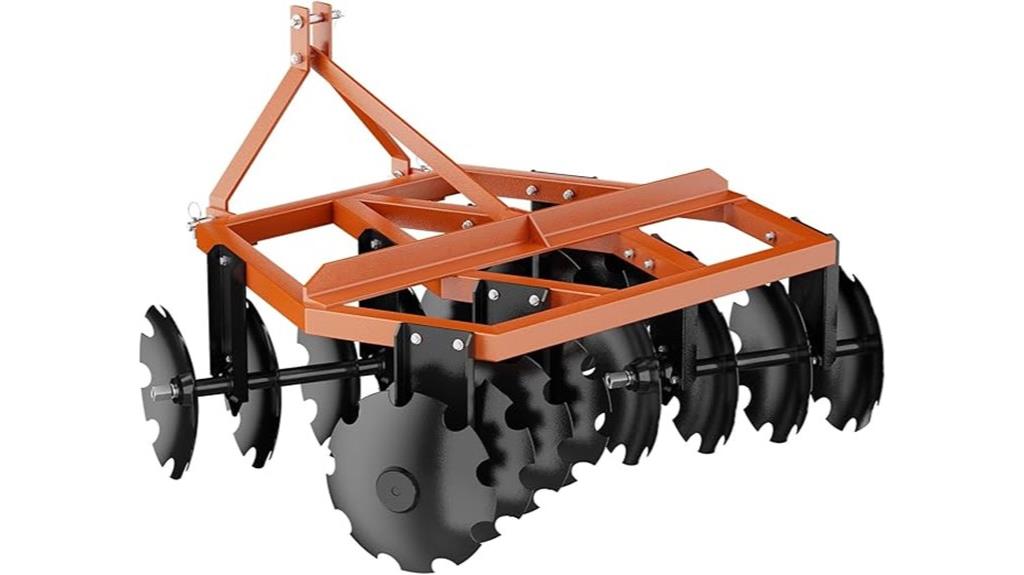 five foot disc harrow