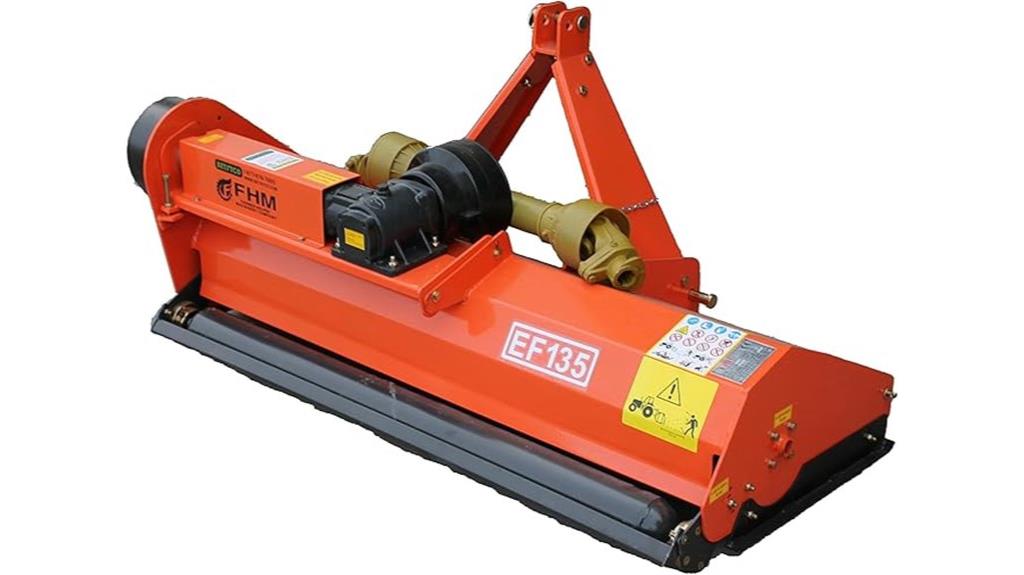 flail mower with pto