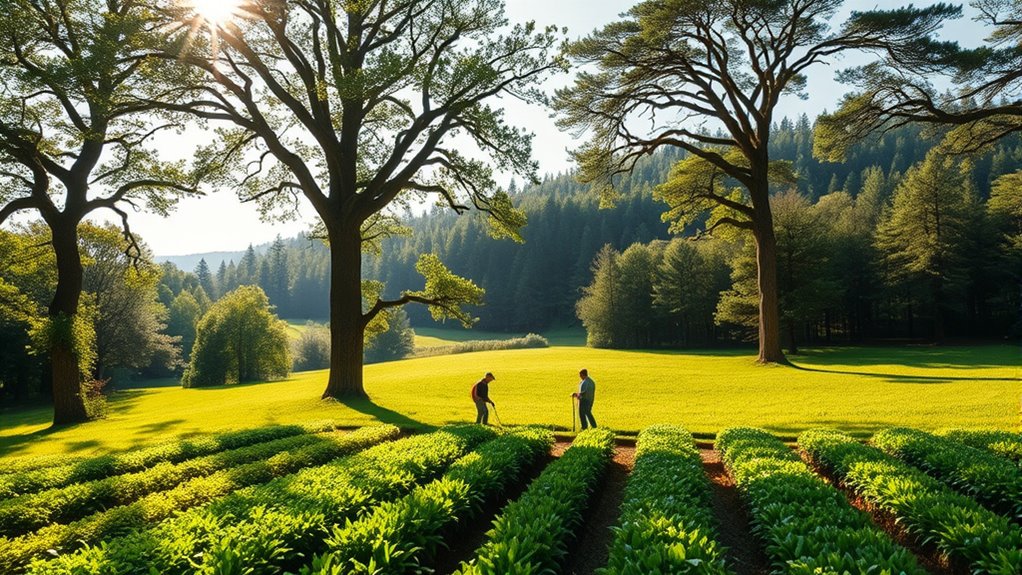 forests absorb atmospheric carbon