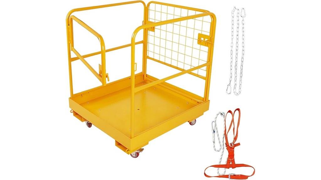 forklift basket 36x36 size