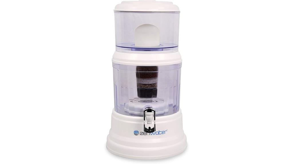 four gallon gravity water filter