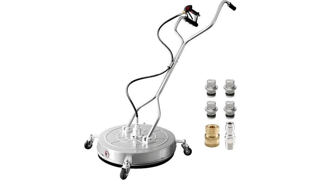 four wheel pressure washer cleaner