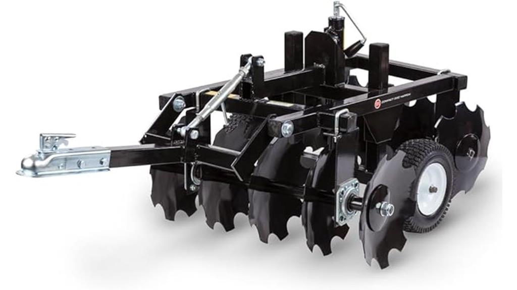 garden tractor disc harrow